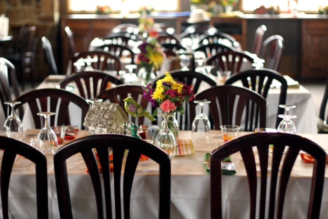 One of our many casual dining rooms. 