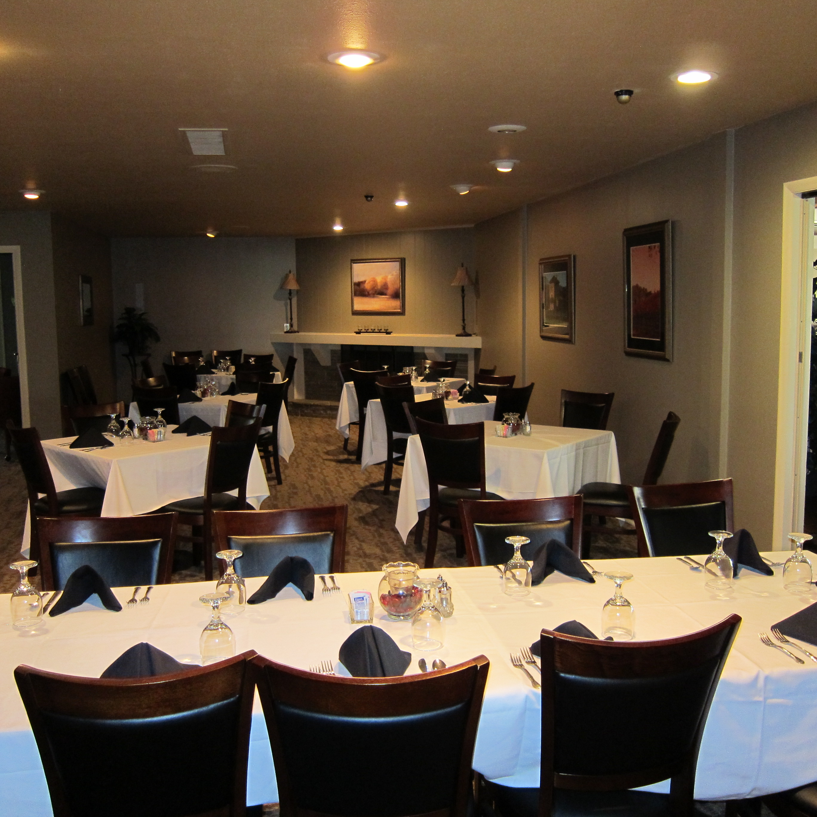 Dining Room dressed for a formal occasion!